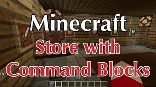 Minecraft: How To Make A Store With Command Blocks