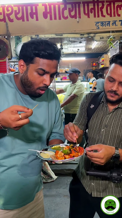 Best Paneer Tikka in Jaipur | Bhatia Paneer Tikka | Veggie Paaji #foodshorts #streetfood