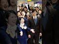 ドジャース大谷翔平が帰国　大勢のファンの大歓声に笑顔