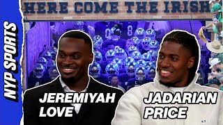 Here Come The Irish! Notre Dame STARS talk Peacock show & Heisman Trophy!
