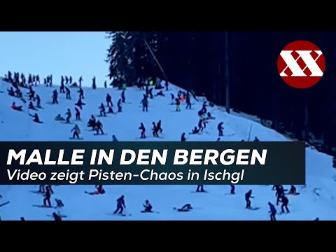 "Malle in den Bergen": Unfassbares Video zeigt Pisten-Chaos in Ischgl