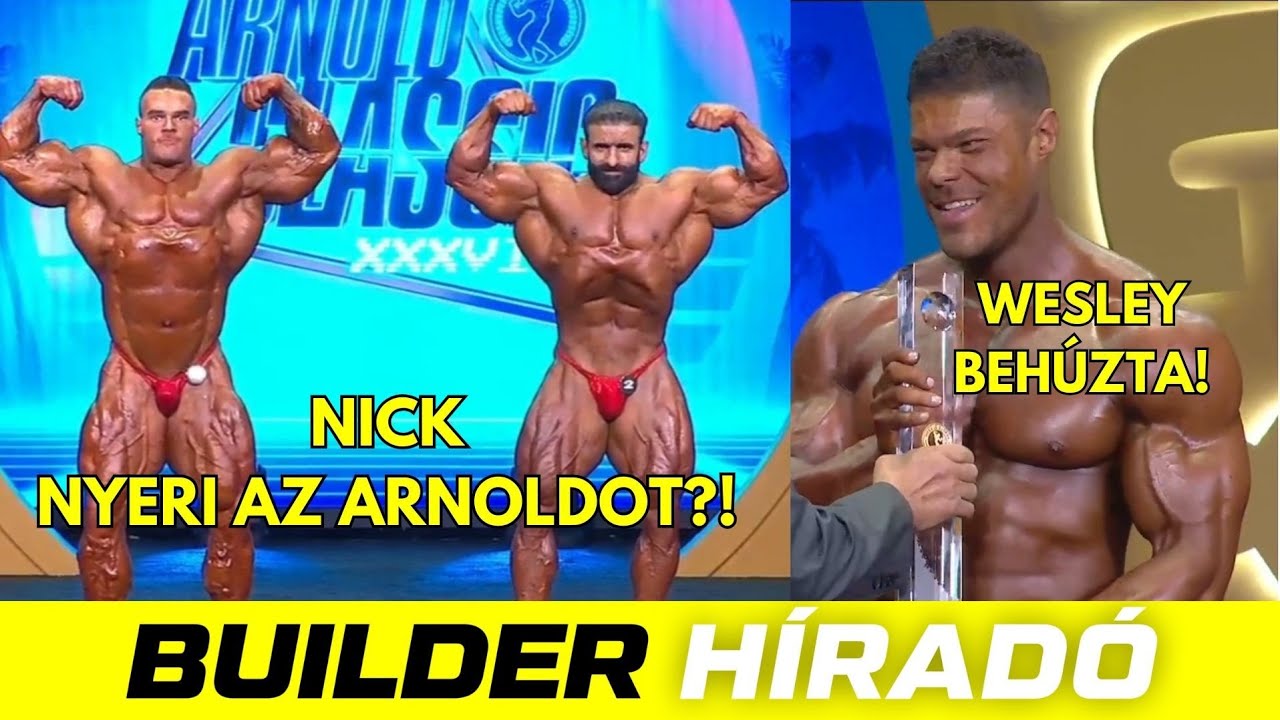 Wesley Vissers győzött! Nick Walker esélyes a 2026 Arnold Classic bajnoki címre?