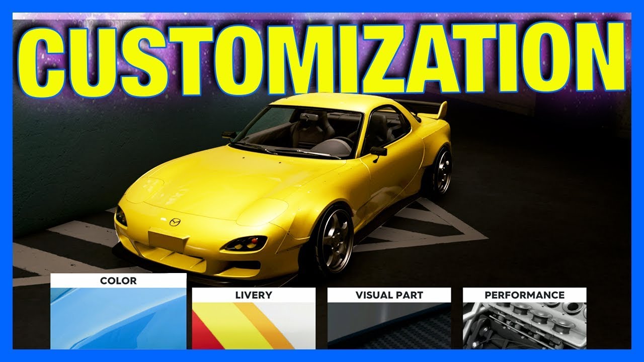 The Crew 2 : Widebody Mazda Rx7 Customization & Drifting!! - Youtube