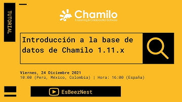 Introducción a la base de datos de Chamilo 1.11.x
