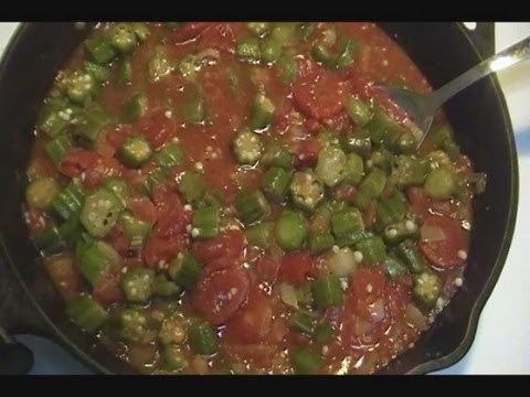Noreen's Kitchen Tid Bit: Tomatoes and Okra a Traditional Southern Veggie Side Dish