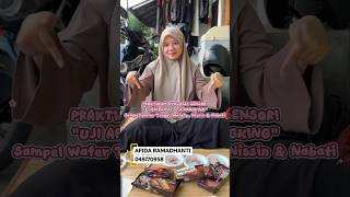 PRAKTIKUM EVALUASI SENSORI -UJI AFEKTIF: UJI RANGKING - 4 SAMPEL WAFER