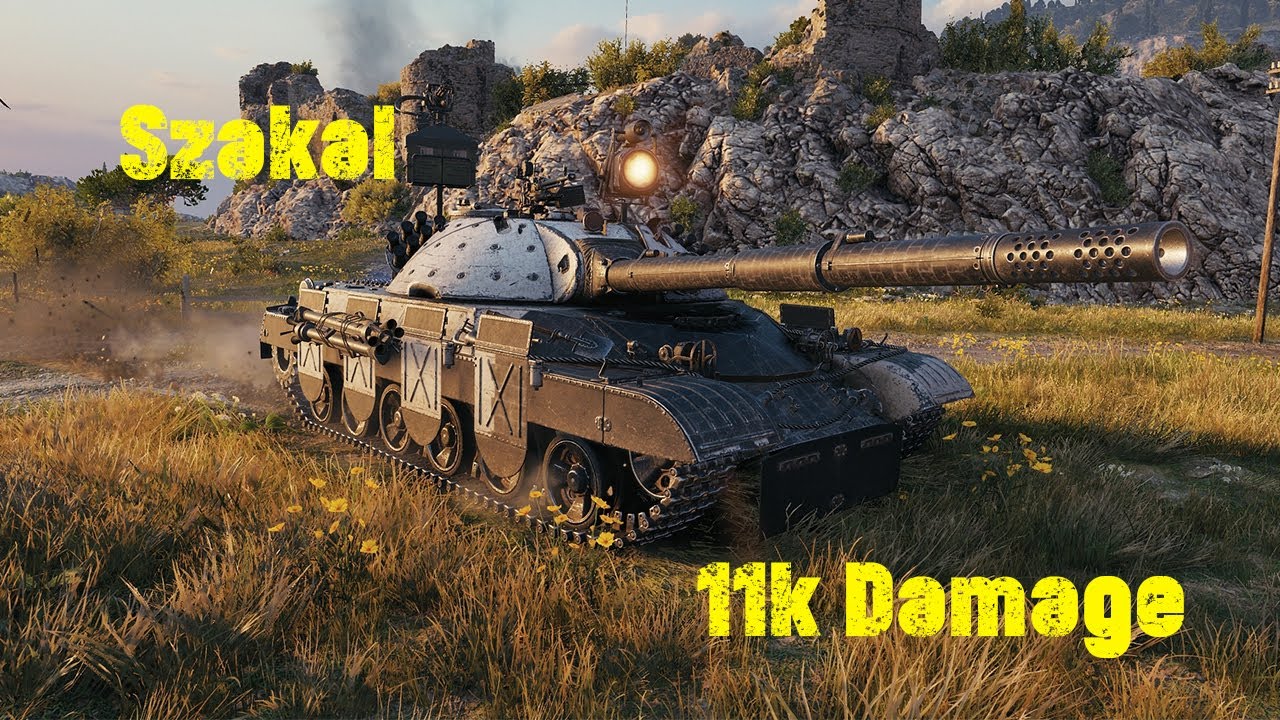 Szakal 11k Damage - World of Tanks