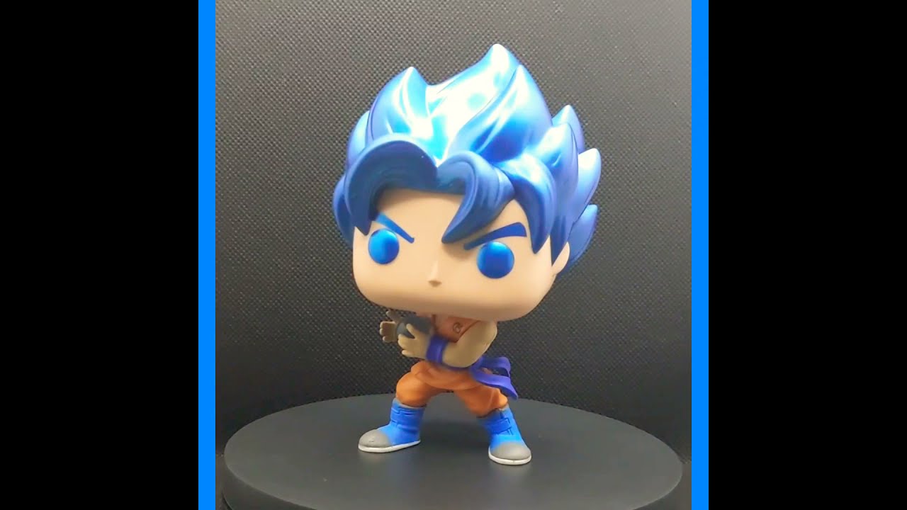 Super Saiyan God Blue Goku | Dragon Ball Z Metallic Funko Pop!