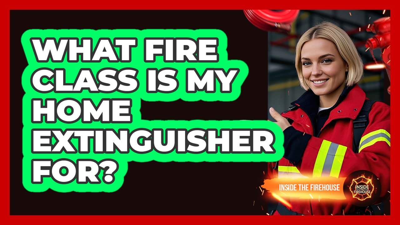 What Fire Class Is My Home Extinguisher For?