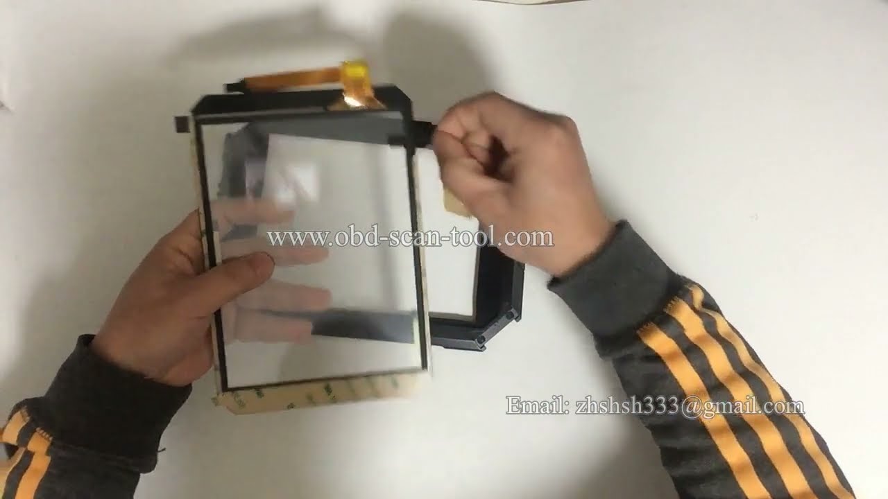 LCD and Touch Screen Digitizer Replacement for XTOOL X100 PAD2 Pro Auto Key Programmer