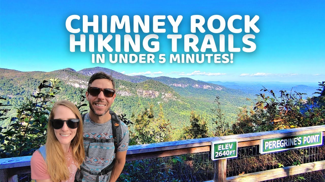 Hiking CHIMNEY ROCK in North Carolina (Outcroppings, Exclamation & Skyline Trails) | GOPRO FULL HIKE