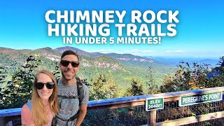 Hiking CHIMNEY ROCK in North Carolina (Outcroppings, Exclamation & Skyline Trails) | GOPRO FULL HIKE