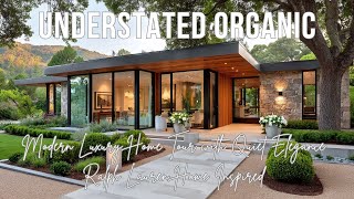 Understated Organic Modern Luxury Home Tour with Quiet Elegance  Ralph Lauren Home Inspired