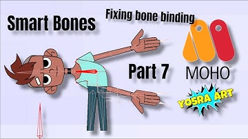 fix bone binding moho Part 7 Smart Bones  . anime Studio pro