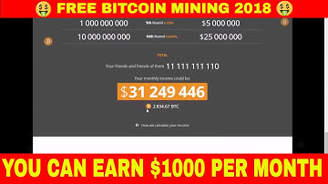 FREE BTC MINING 2018 WITH GOOGLE CHROME || 5 BTC EVERY MONTH