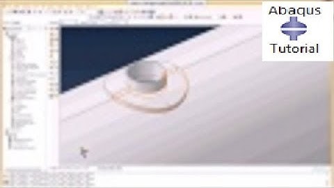 Modeling a Reinforcement Pad in Abaqus