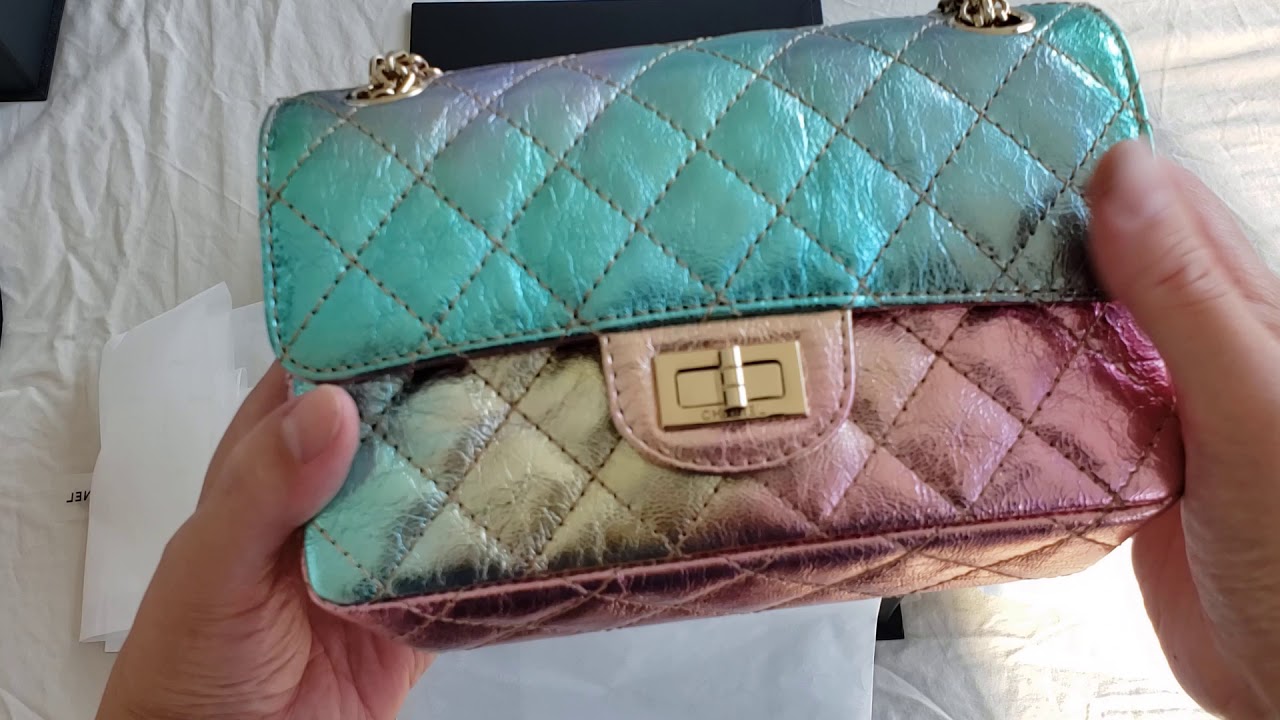 Chanel Mini Rainbow Metallic Re-Issue Flap Bag