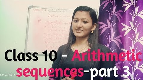Class 10- Arithmetic Sequences - Part 3 l Maths l Sci Math Tech l Malayalam video