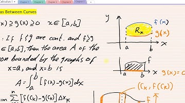 Calculus I - Section 5.1: Area Between Curves