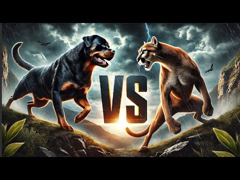 Rottweiler vs Puma: Strength Meets Instinct in an Epic Showdown! - YouTube