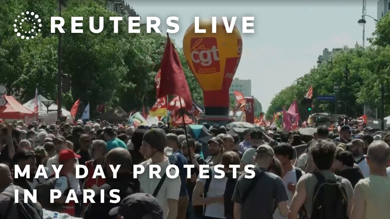 LIVE: Protests to mark May Day in Paris