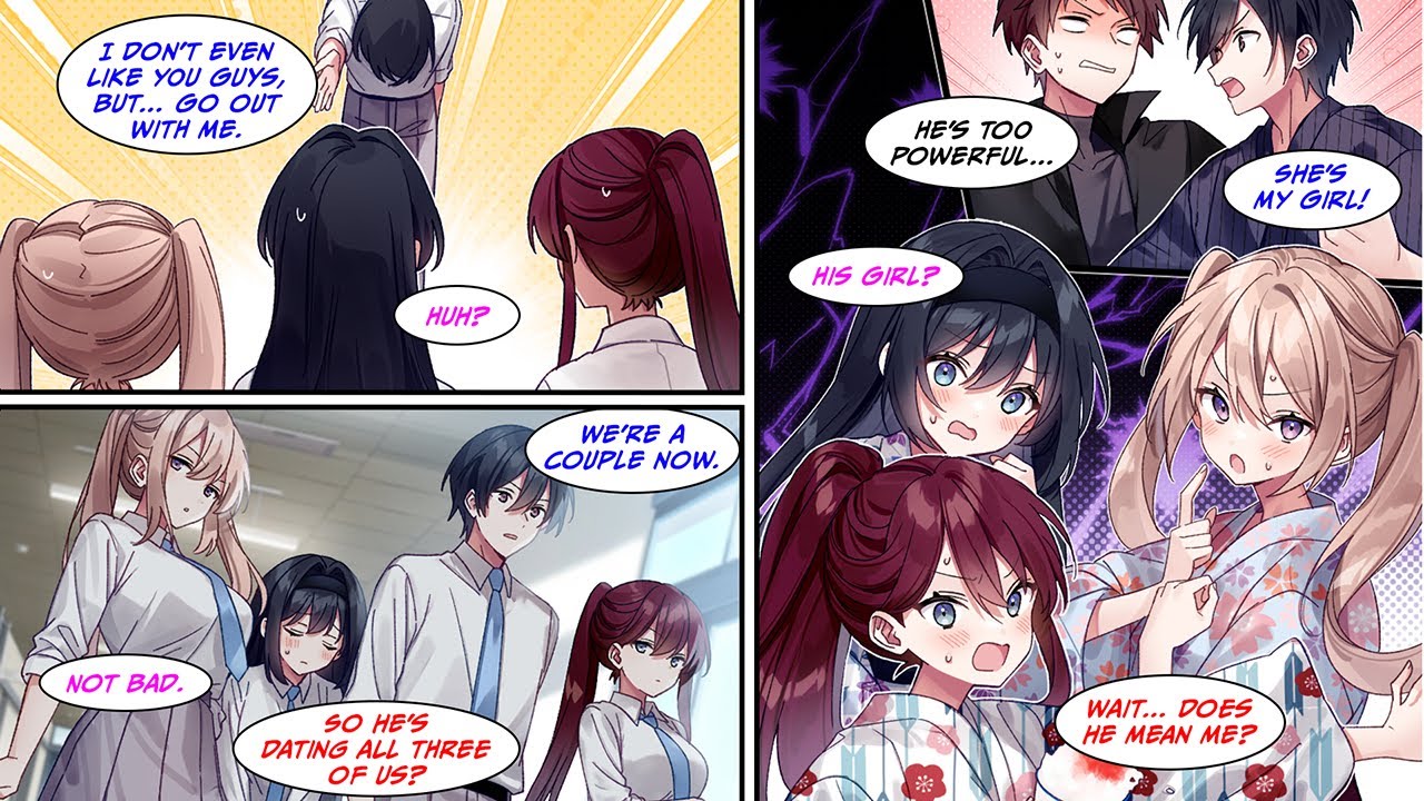[Manga Dub] I ended up dating the three most popular girls in school at the same time
