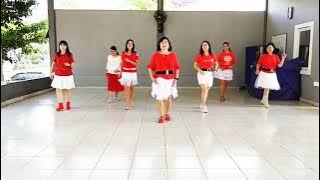 Poco Poco Line Dance Choreo by Caecilia M. Fatruan (INA)