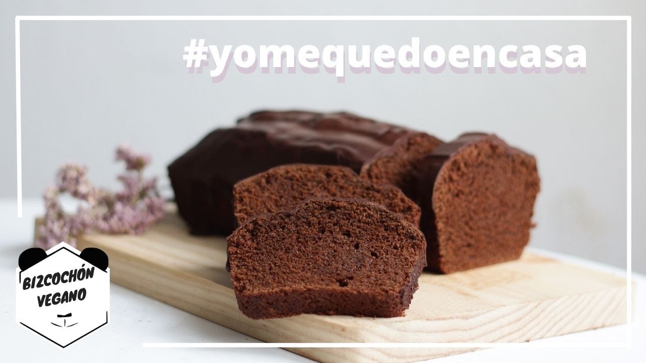 BIZCOCHÓN de CHOCOLATE VEGANO | Living Like A Panda