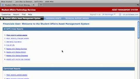 Tour of Quickbase Dashboard