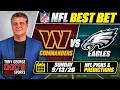 NFL Picks - Washington Commanders vs Philadelphia Eagles Prediction, 9/13/2026 Week 1 NFL