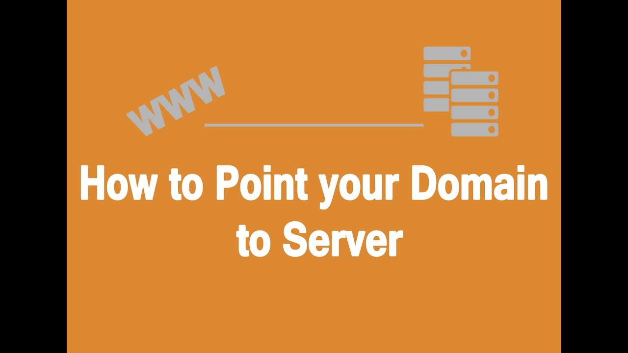 How to Point a Domain to a Server - YouTube