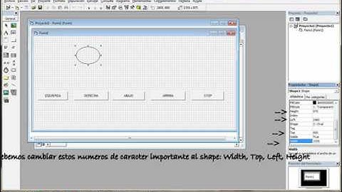 visual basic MOVIMIENTO .