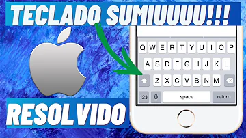 O que fazer quando o teclado do iPhone para de funcionar?