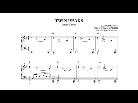 Twin Peaks - Piano - YouTube