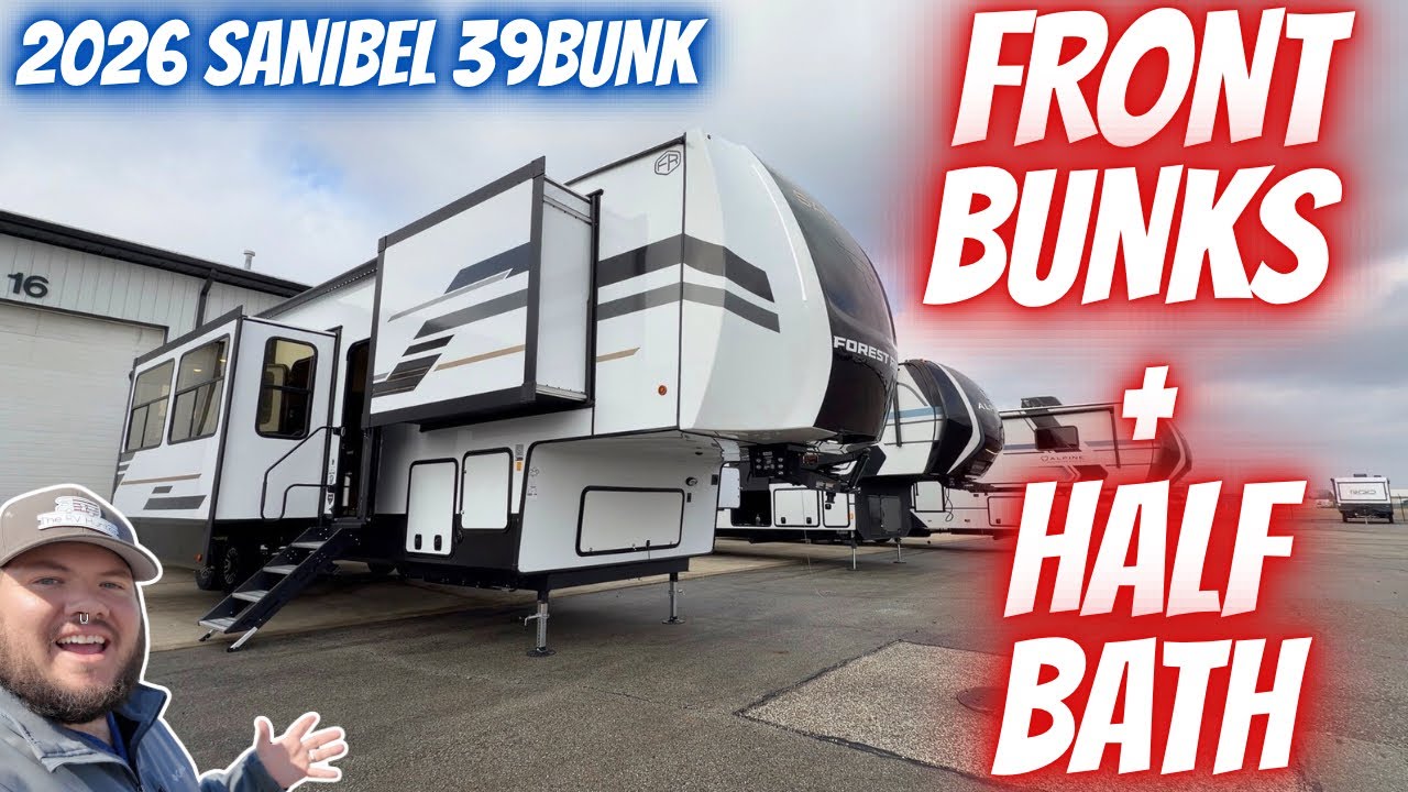 Автодом с двумя спальными местами в передней части салона + 1,5 ванные комнаты!? 💪 | Экскурсия по...