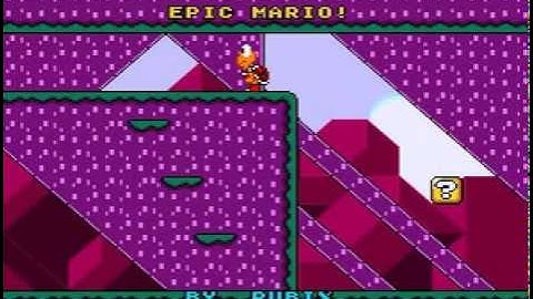 Epic Mario! (SMW Hack) - Epic Title Screen