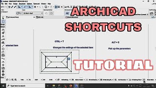 Work fast in ARCHICAD - Useful shortcuts 2023 screenshot 4