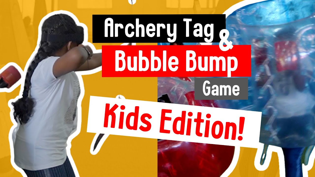 Most Epic Kids Birthday Party Games: Archery Tag & Bubble Bump | FunEmpire Stories