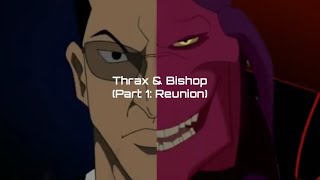 Thrax & Bishop (Part 1: Reunion)
#crossover #nondisney #tmnt2003 #thrax #agentbishop #airasora #multifandom
Despite it being short, this video crossover took me a long while to visualise, find the correct scenes and masks, and then make altogether. So, thanks to Airasora, I have now become acquainted with Thrax and watched a collection of scenes of him in his respective movie. And despite being a germ/virus, I think he works well as an alien and the reason why Bishop is so hard-set on protecting from them. Especially after torturing him and making him somewhat immortal, though his body is deteriorating. If youve seen my other few videos featuring them, you know that Bishop likes to clone himself a bit.
This is going to be a mini-series though Im afraid much like my Obi-Wan & Roman as Brothers mini-series, videos for it are going to be... irregular. Because this type of editing (for me particularly) takes time and with Christmas and Football season coming up shortly after my favourite holiday of Halloween, Im going to be very busy.
Credit for the Thrax Masks
#AiraSoras channel: https://youtube.com/user/airachica
Thrax masks: https://youtu.be/9Zw5S8WRu7Y Thrax & Bishop (Part 1: Reunion)