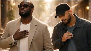 Slimane ft Gims - La Dernière Étincelle Entre Nous (official Ai lyrics video)