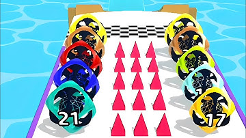 Marble Run 🏆 3D Game Color Ball Race Gameplay Android IOS Level 6735