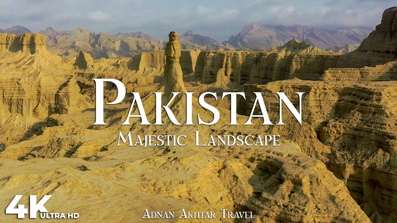 Exploring Pakistan's Unspoiled Landscapes | A Scenic 4k Drone Journey