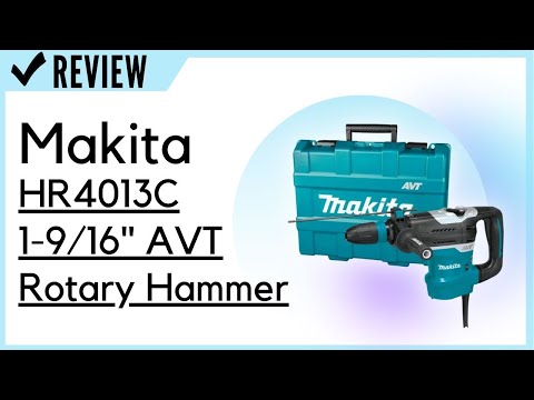 Makita HR4013C 1-9/16" AVT Hammer Review - YouTube