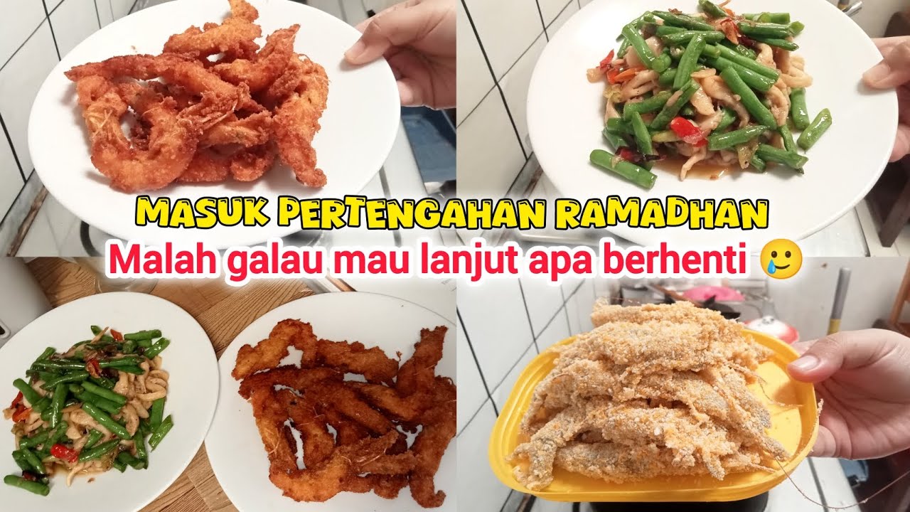 TIBA-TIBA GALAU MAU LANJUT APA BERHENTI DI PERTENGAHAN RAMADHAN INI 🥲‼️| BUKA PUASA KE 6