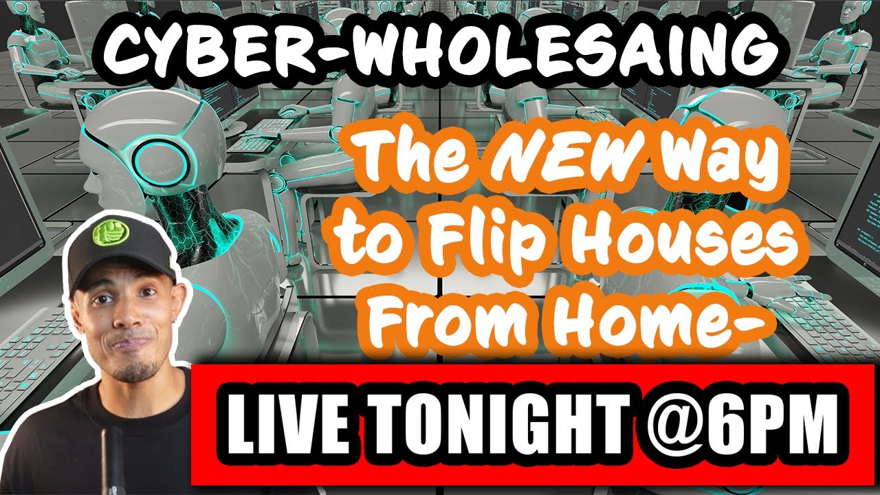 LIVE: Flip Houses From Home with A.I. - The Cyber-Wholesaling Method (Day 3 - A.I.)