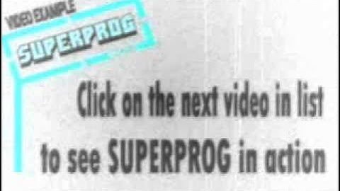 Superprog in action / VIDEO