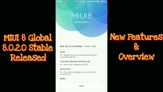 MIUI 8 Global 8.0.2.0 Stable Released - New Features, Overview & Everything you need to know!