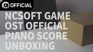 [UNBOXING+PIANO COVER] NCSOFT 게임 OST 공식 피아노 스코어 언박싱 / 피아노 커버 연주 screenshot 5