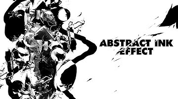 Abstract Ink Poster Photoshop Action Tutorial