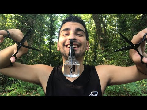 FAST ASMR Haircut in forest⚡️